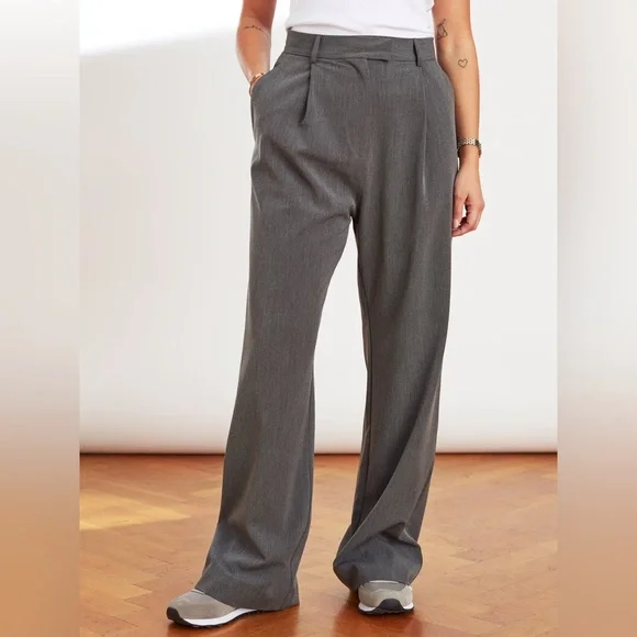 Djerf Avenue Favorite Pants Grey size small - Picture 4 of 13